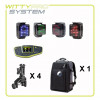 Kit 4 WittySem Pro avec chrono et clamps | Mtraining