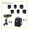 Kit 6 WittySem Pro avec chrono et clamps | Mtraining
