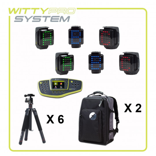 Kit 6 WittySem Pro avec chrono | Mtraining