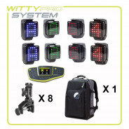 Kit 8 WittySem Pro avec chrono et clamps | Mtraining