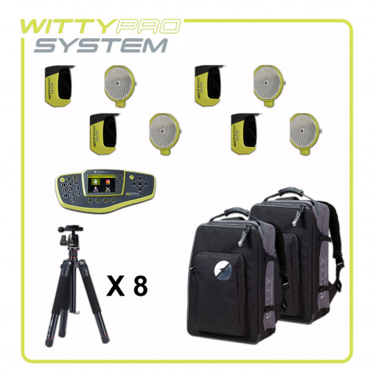 Kit Witty Pro 4 cellule - Chronométrage sans fil & vitesse | Mtraining