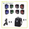 Kit 8 WittySem Pro sans chrono avec clamps | Mtraining