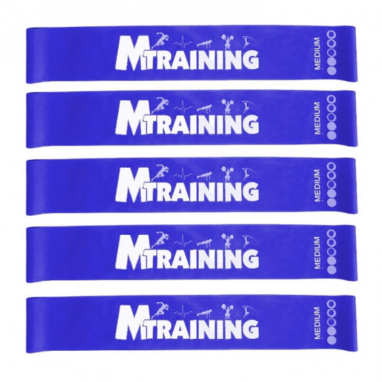 Lot de 5 bandes Miniloops - Résistance forte