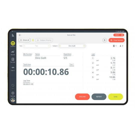 Kit de cellules Witty Pro App - Microgate | Mtraining