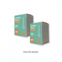 Réactifs Lactate Scout - Pack de 50