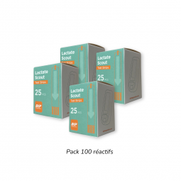 Réactifs Lactate Scout - Pack de 100