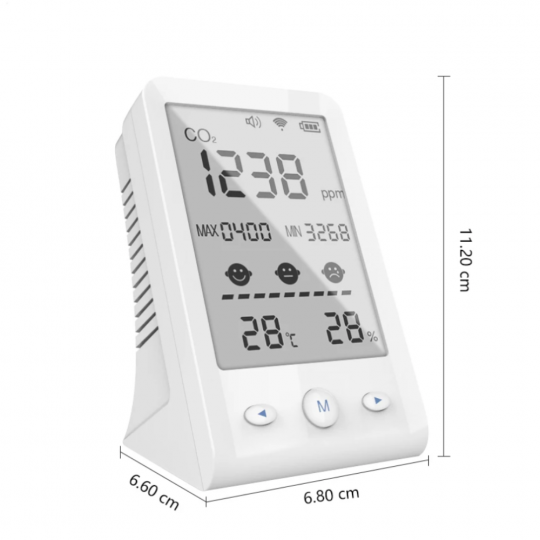 Moniteur CO2 température humidité - hypoxie | Mtraining
