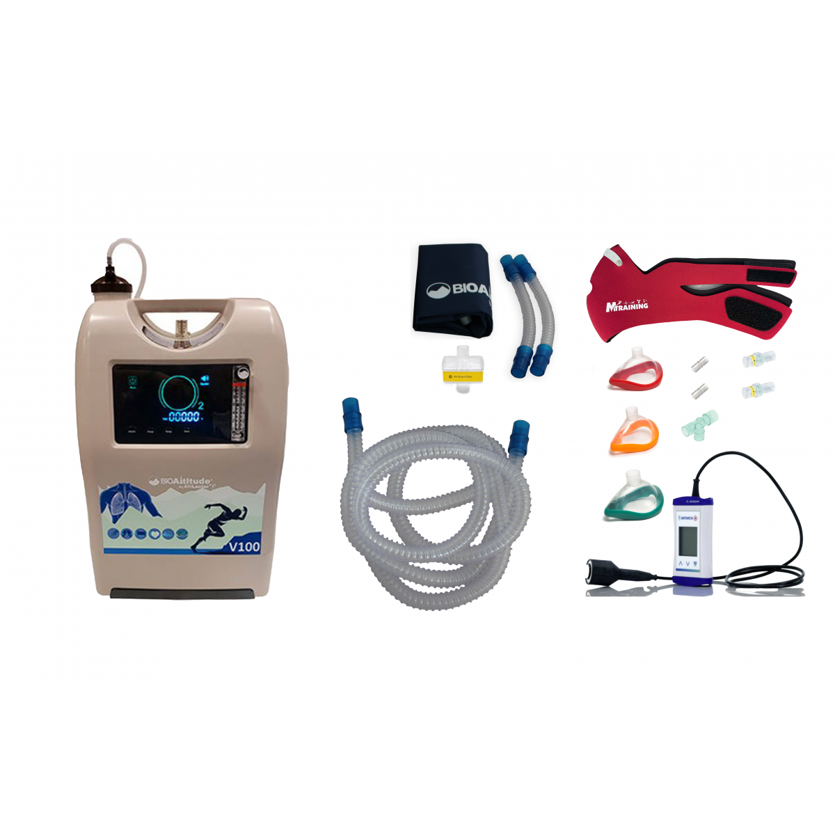 Kit HYPOX exercice au masque - hypoxie | Mtraining