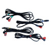 Cables Noirs Snaps | Mtraining