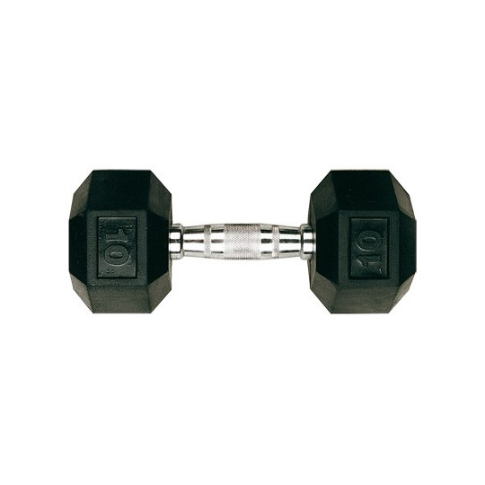 Haltères Hexa Monobloc 12.5 kg | Mtraining
