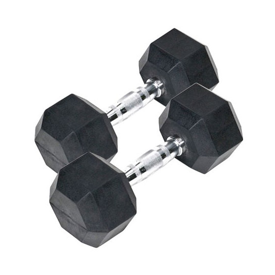 Halteres Hexa Monobloc 17.5 kg | Mtraining