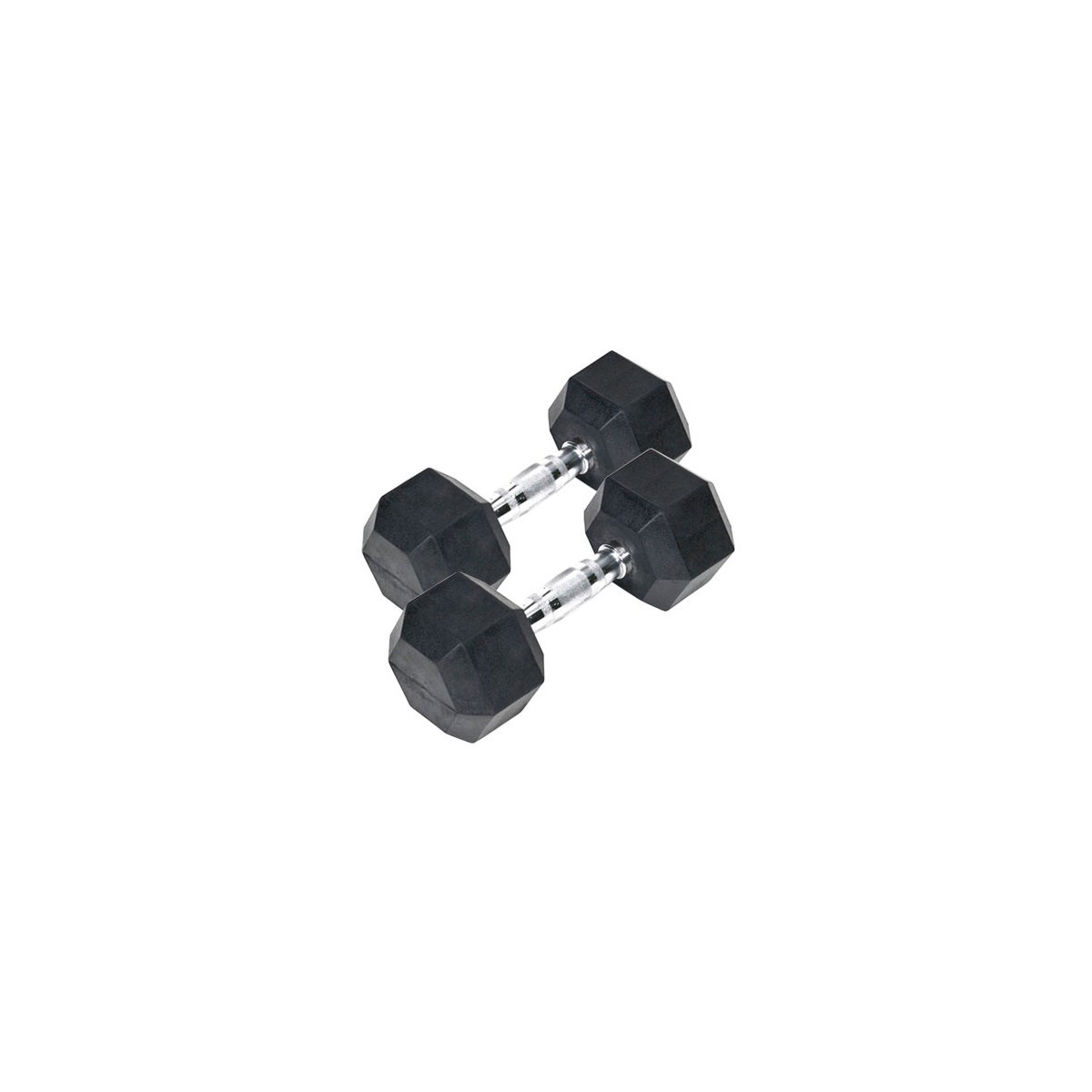 Halteres Hexa Monobloc 17.5 kg | Mtraining