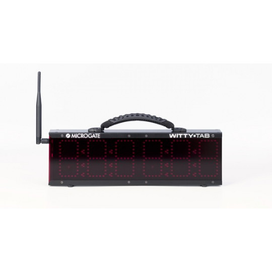 Panneau Witty Tab Microgate — Afficheur LED sans fil | Mtraining