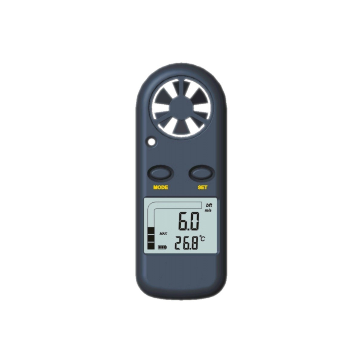 Anémomètre / Thermomètre digital de poche